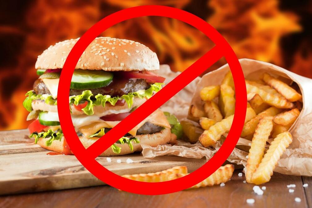 aliments malsains pour la puissance