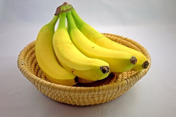 Bananes pour augmenter la puissance des hommes. 